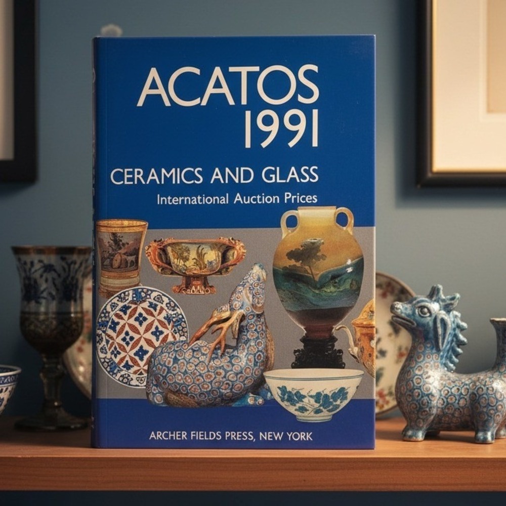 Acatos 1991 Ceramics and Glass International Auction Prices Sylvio Acatos Book